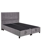 Κρεβάτι με Αποθηκευτικό Χώρο Waverly Bed Set Stripe 160x200 / Light Grey